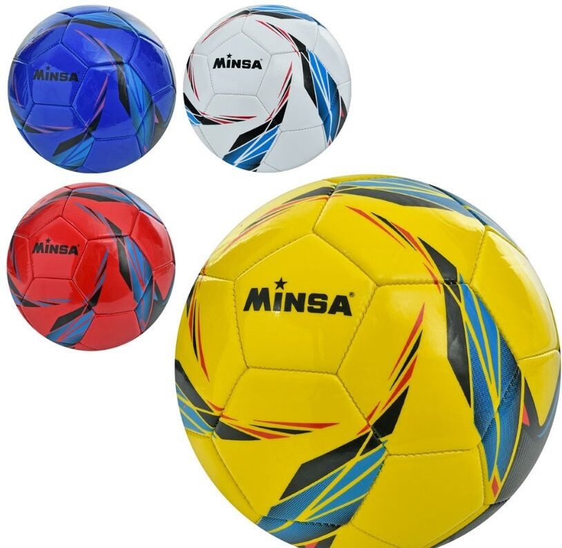 М'яч футбольний Minsa 340 г, розмір 5 (TPU) 8840 - 1