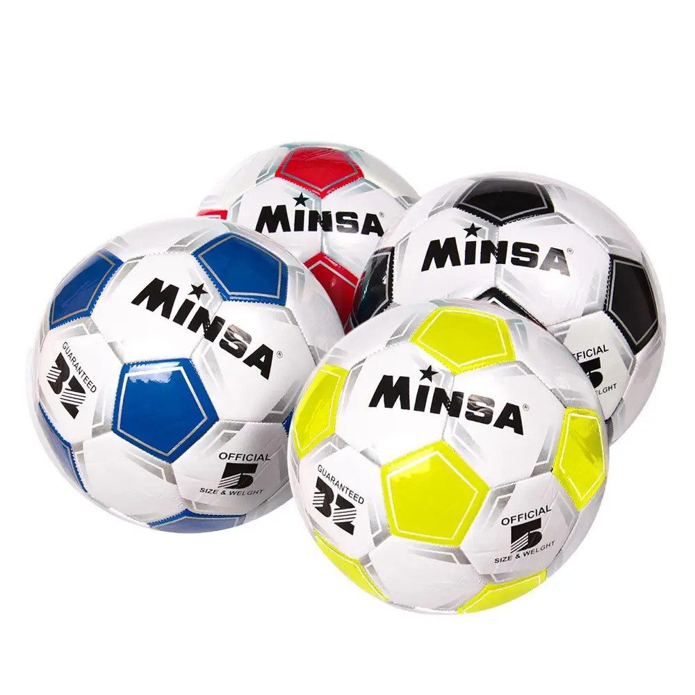 М'яч футбольний Minsa 340 г, розмір 5 (PVC) 9035 - 1