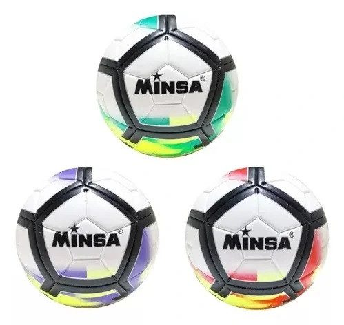 М'яч футбольний Minsa 380 г, розмір 5 (TPU) 9110 - 1