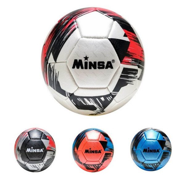 М'яч футбольний Minsa 340 г, розмір 5 (TPE) 9182 - 1