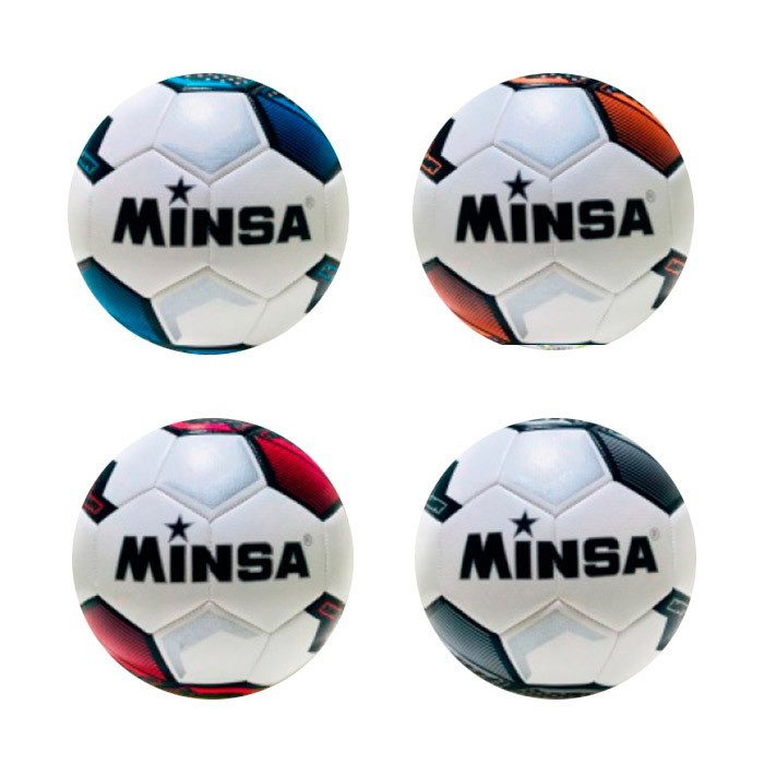 М'яч футбольний Minsa 380 г, розмір 5 (PVC) 9779 - 1
