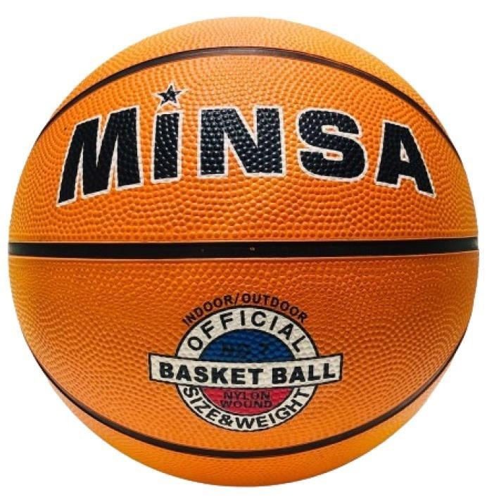 М'яч баскетбольний Minsa розмір 7 (420 г) 0965 - 1