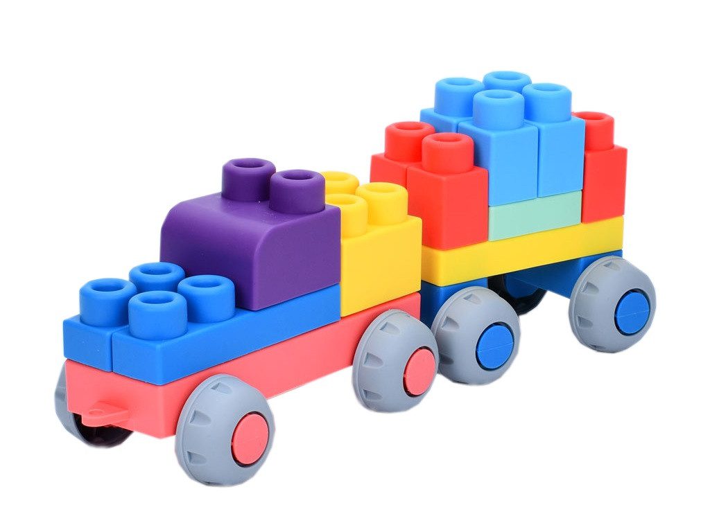 М'який конструктор гумовий (50 деталей, гнучкі блоки) 5603 - 4