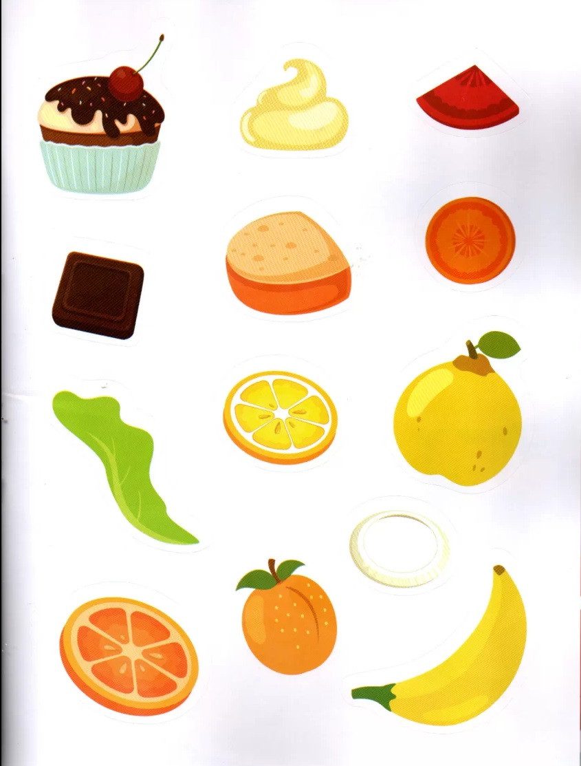 Sticker book малюкам. Веселі кухарі (книга з наліпками) Манго-book 9789664993057/2 - 4