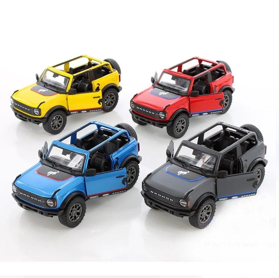 Модель джип Kinsmart Ford Bronco (Open Top) 5'' KT5438WFA - 1