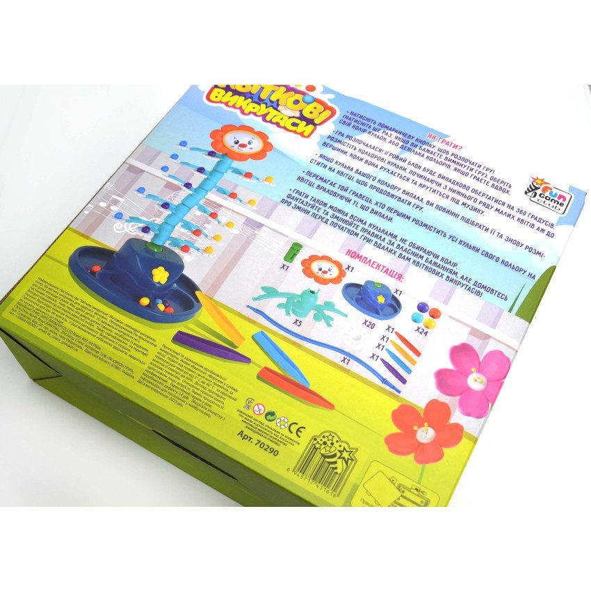 Настільна електронна гра Квіткові викрутаси 4FUN Game Club 70290 - 4