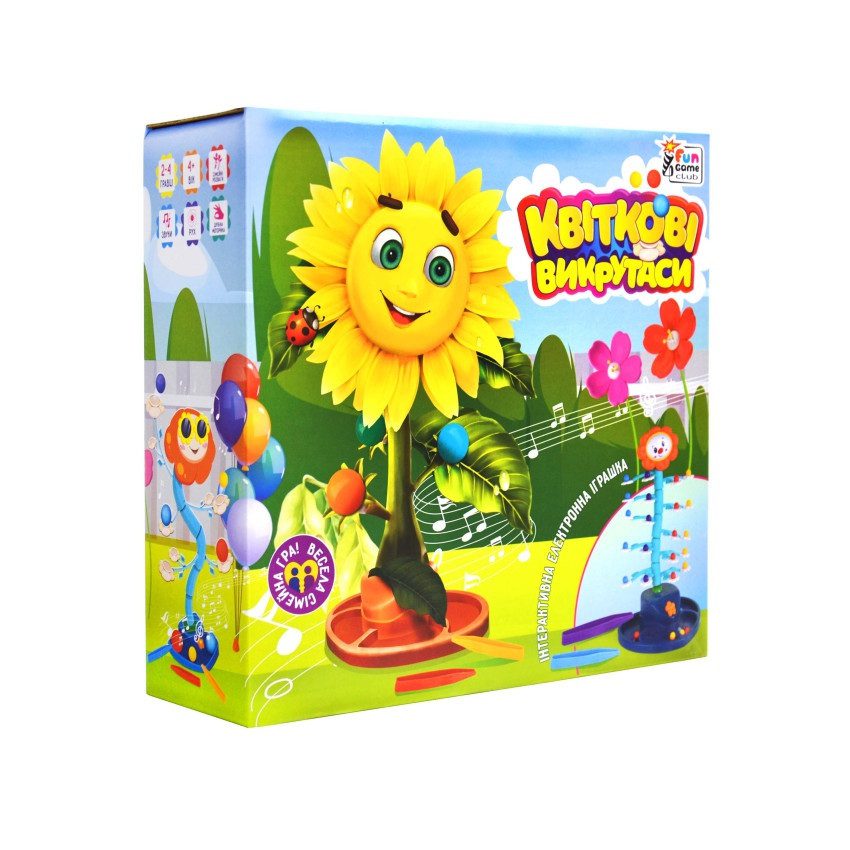 Настільна електронна гра Квіткові викрутаси 4FUN Game Club 70290 - 3