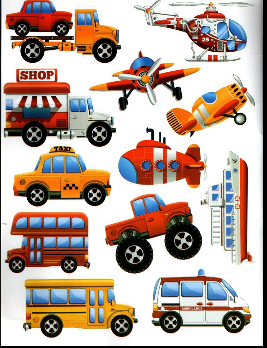 Sticker book малюкам. Швидкі машини (книга з наліпками) Манго-book 9789664993057/6 - 4