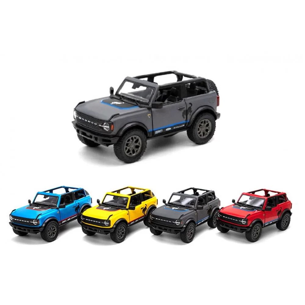 Модель джип Kinsmart Ford Bronco (Open Top) 5'' KT5438WFA - 2