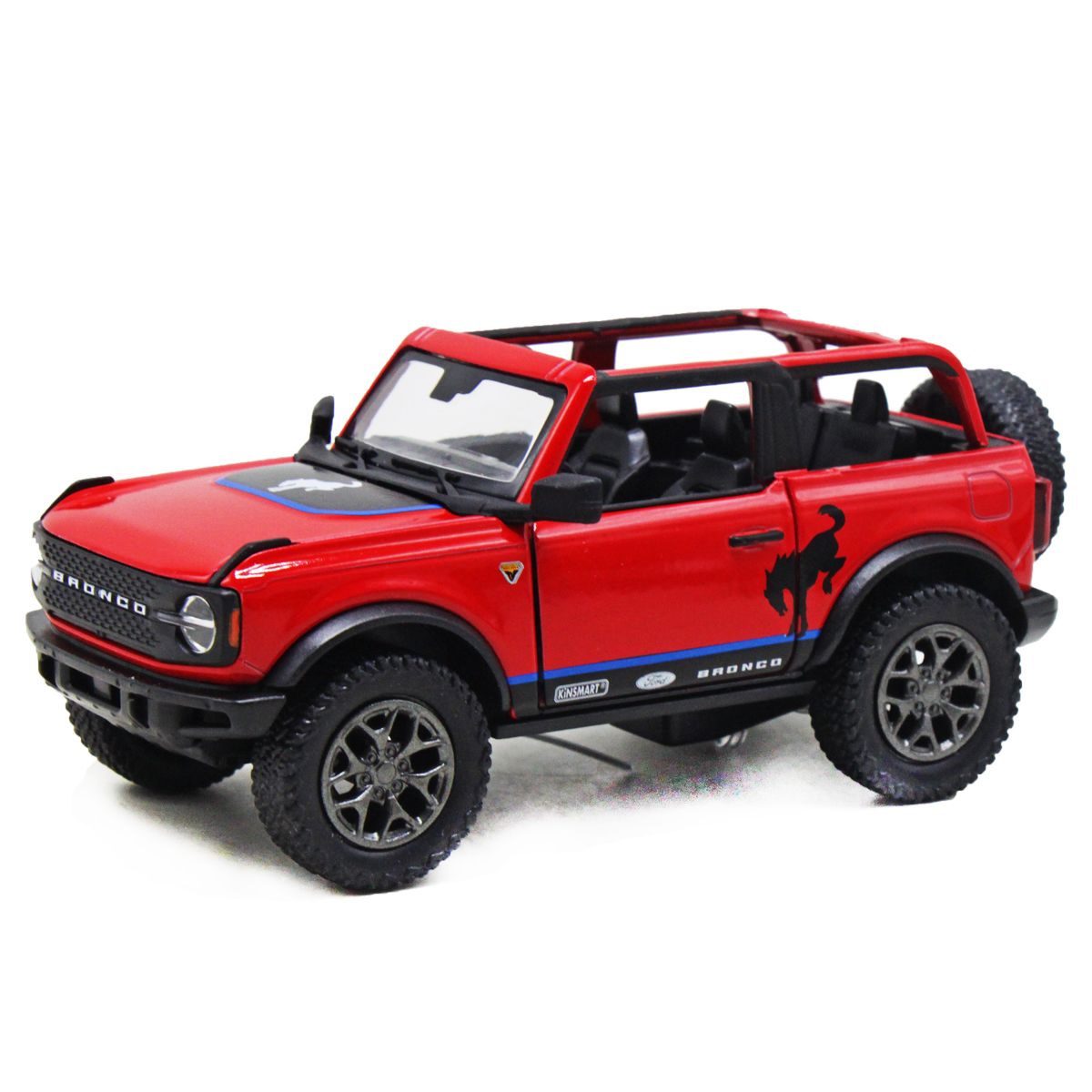 Модель джип Kinsmart Ford Bronco (Open Top) 5'' KT5438WFA - 3