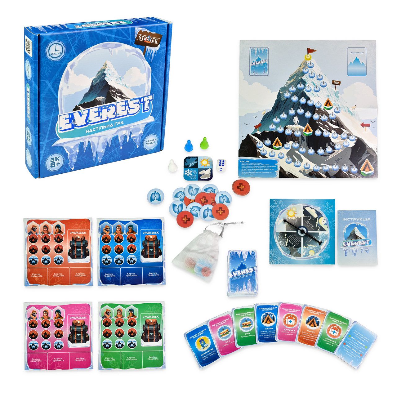 Настільна гра EVEREST/Еверест (УКР) Strateg 30417 - 2
