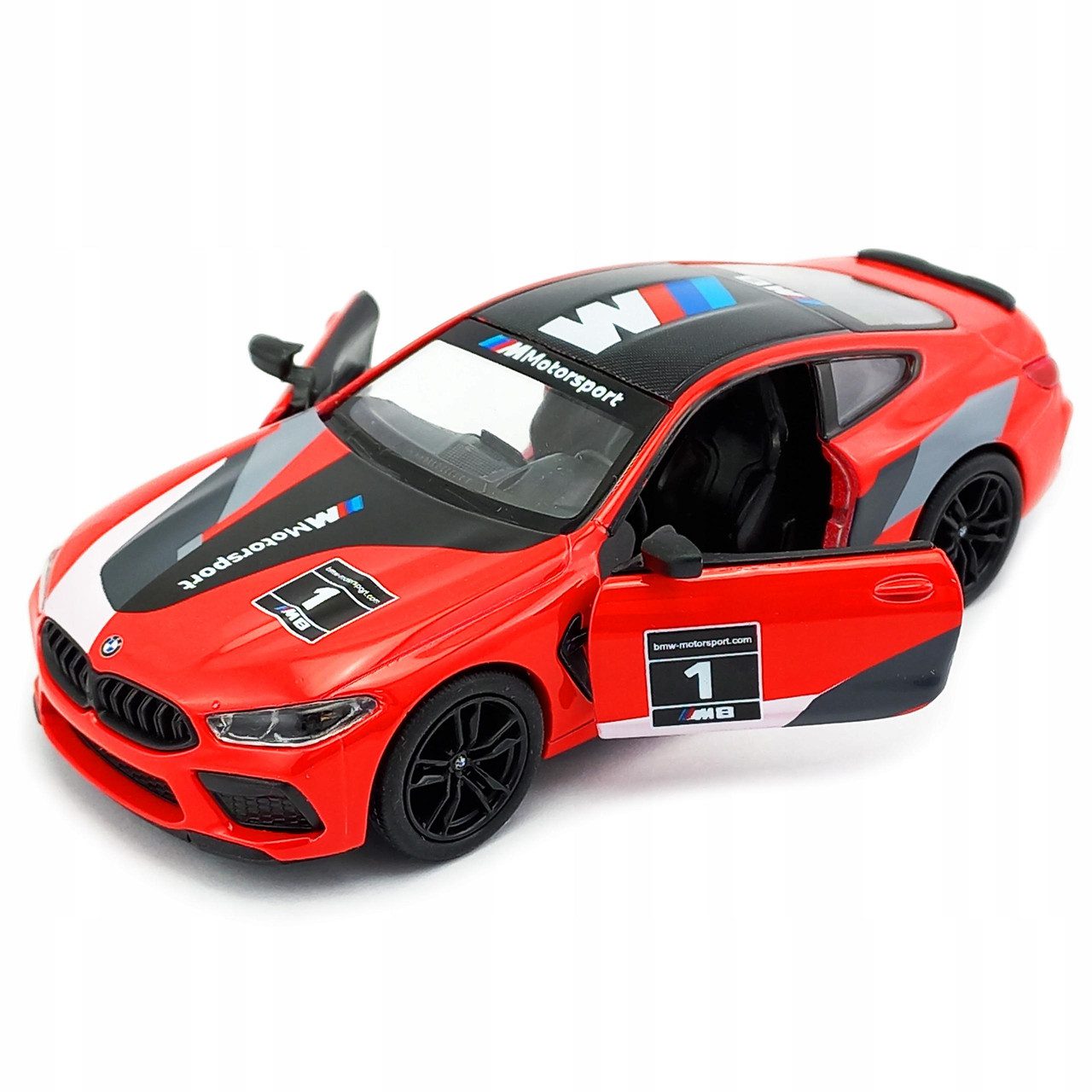 Модель легкова Kinsmart BMW M8 Competition Coupe 5'' KT5425FW - 4