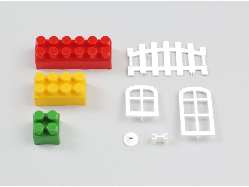 Дитячий пластиковий конструктор NIK-1 (88 дет) Юніка 71863 - 2