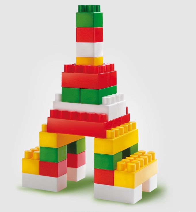 Дитячий пластиковий конструктор NIK-1 (88 дет) Юніка 71863 - 6