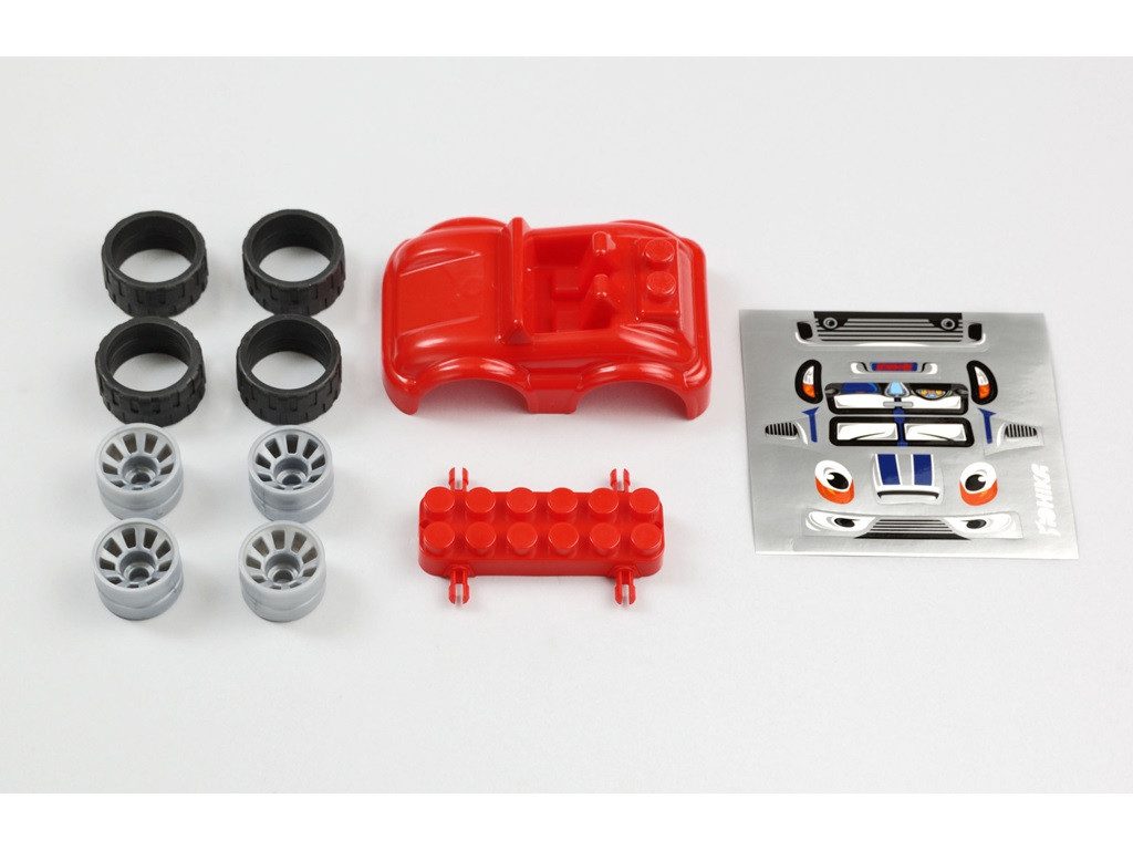 Дитячий пластиковий конструктор NIK-1 (88 дет) Юніка 71863 - 4