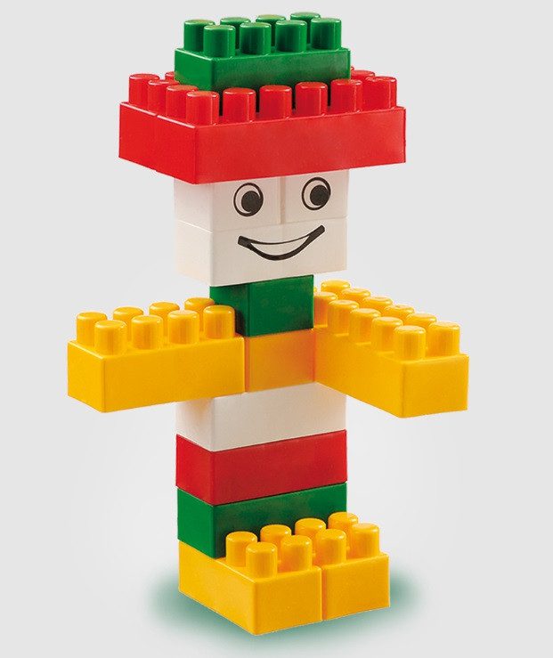 Дитячий пластиковий конструктор NIK-1 (88 дет) Юніка 71863 - 5