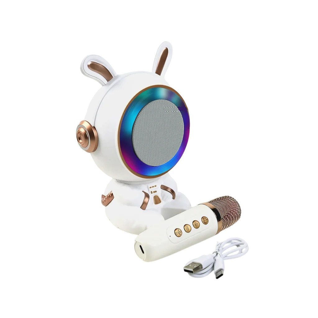 Караоке з мікрофоном та колонкою (Bluetooth, LED підсвічування) GMJ 9821 - 5