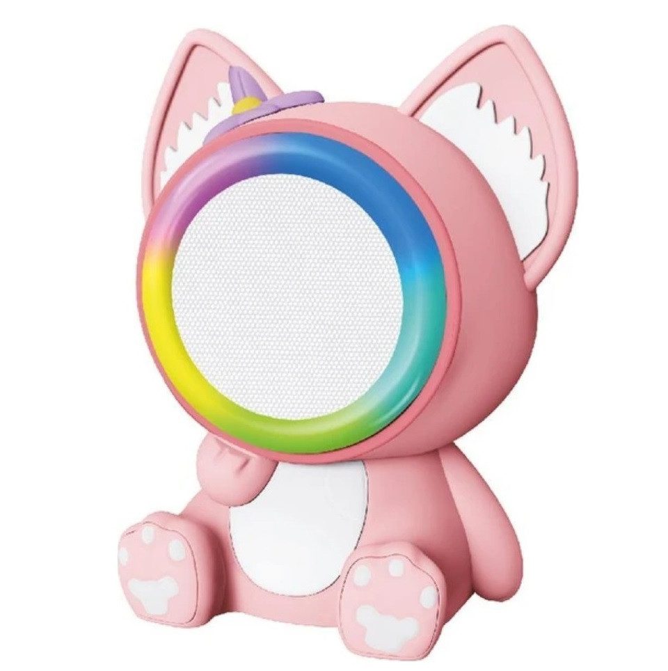 Караоке з мікрофоном та колонкою (Bluetooth, LED підсвічування) GMJ 9823 - 2