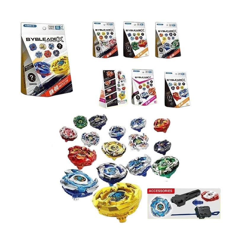 Ігровий набір BeyBlade X (запускач, металева накладка) F 740 (SB) - 1