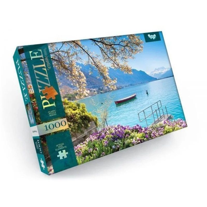 Пазл 1000 ел. с.10 №2 MONTREUX RIVIERA Danko Toys С1000-10-02 - 4