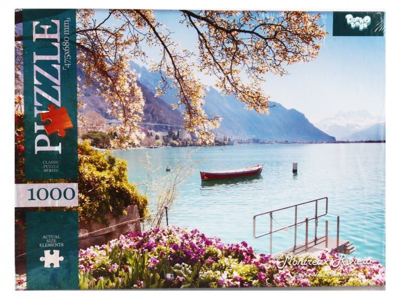 Пазл 1000 ел. с.10 №2 MONTREUX RIVIERA Danko Toys С1000-10-02 - 1