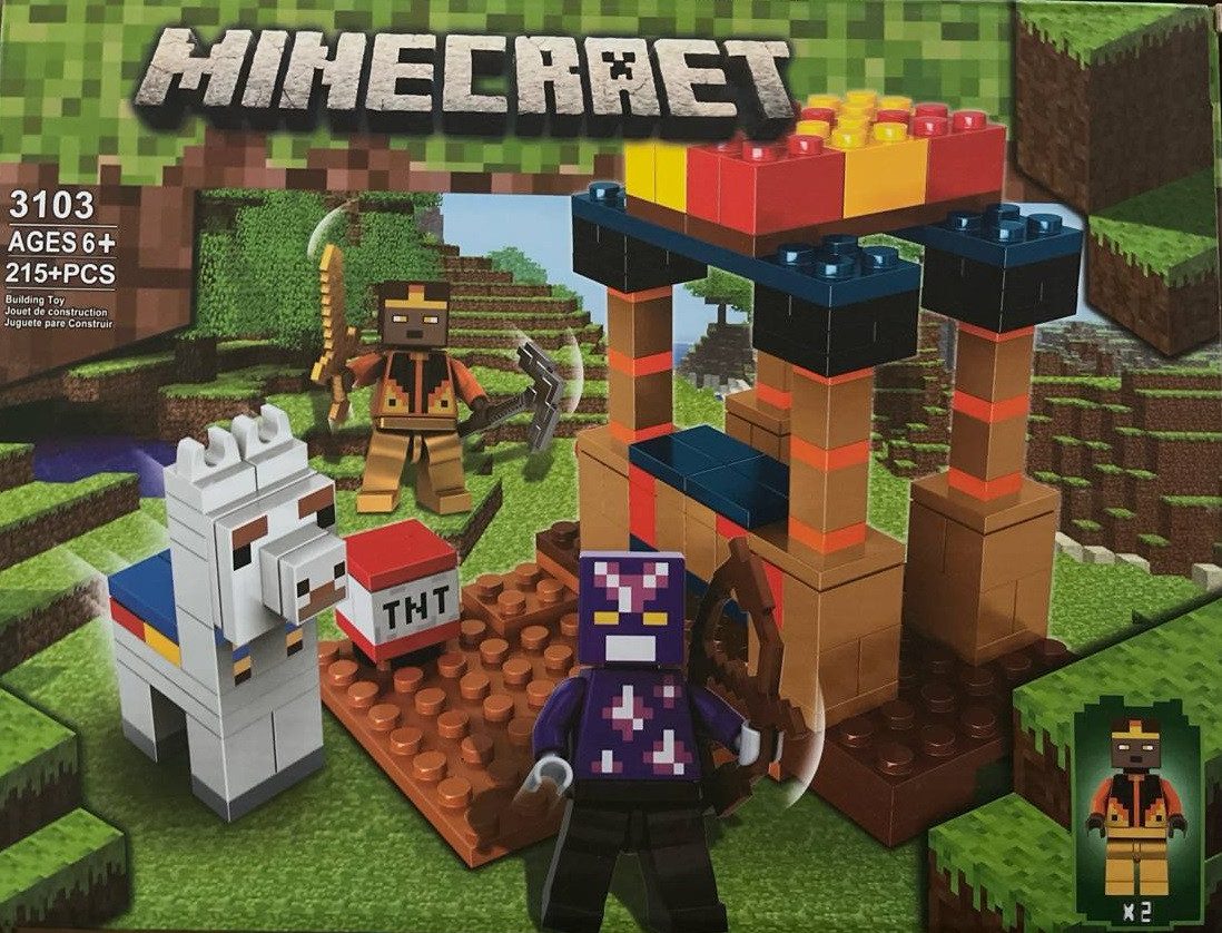Конструктор Блоковий світ Minecraet (215 дет.) 3103 - 3