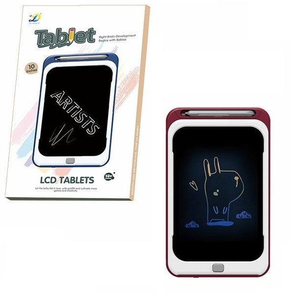 Дитячий планшет для малювання LCD 10'' (кольоровий) Tablet 621A - 2