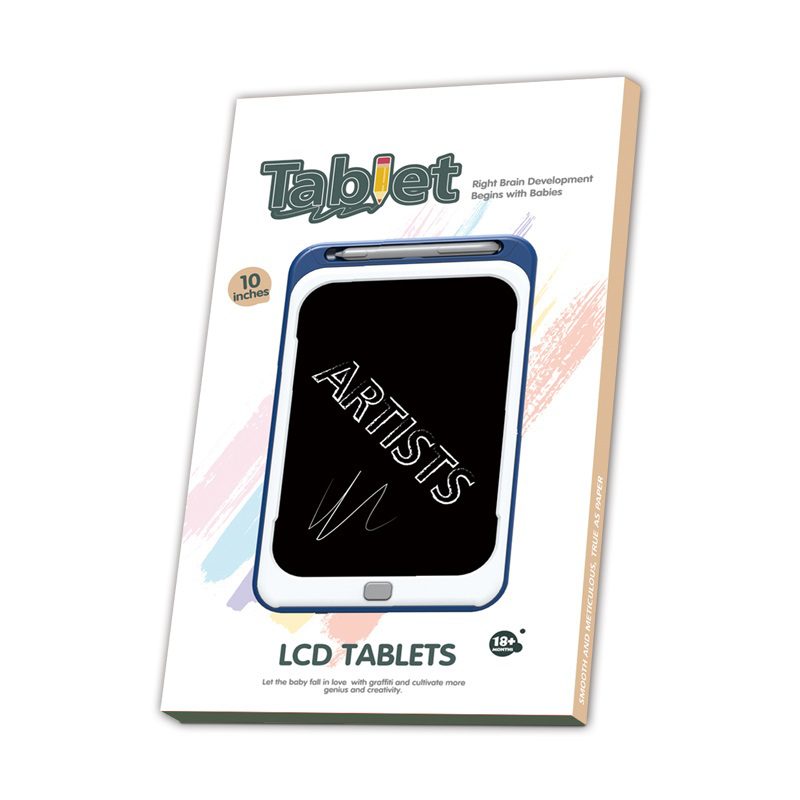 Дитячий планшет для малювання LCD 10'' (кольоровий) Tablet 621A - 3