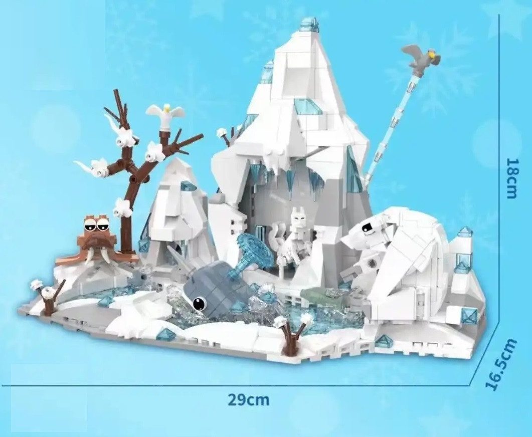 Конструктор Арктичний льодовиковий світ (898 дет.) 6024 - 7