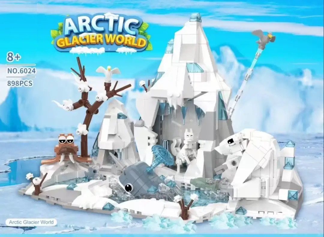 Конструктор Арктичний льодовиковий світ (898 дет.) 6024 - 5