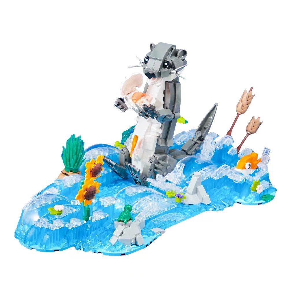 Конструктор Видра, що бавиться у воді (936 дет.) 6029 - 6