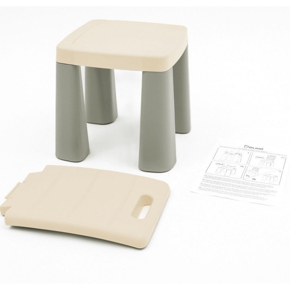 Набір «Граємось та навчаємось» (стіл, накладка, стілець, конструктор 397 дет) Doloni Toys 04660/10 - 5