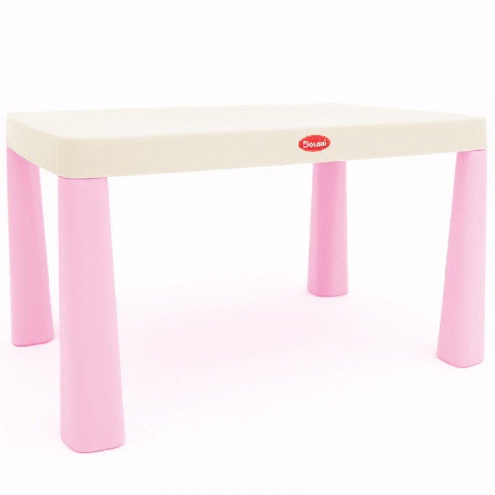 Набір «Граємось та навчаємось» (стіл, накладка, стілець, конструктор для дівчат 404 дет) Doloni Toys 04660/11 - 3