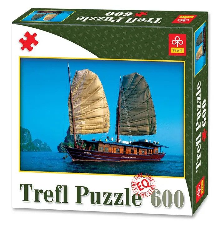 Класичний пазл TM Trefl Вітрильник (600 деталей) 89006 - 1