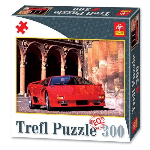 Класичний пазл TM Trefl Червоний автомобіль (300 деталей) 87006 - 1