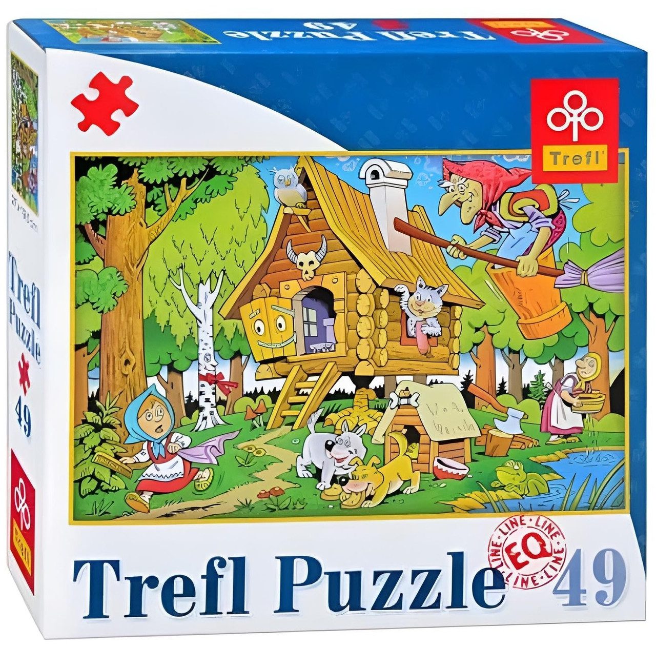 Класичний пазл TM Trefl Баба Яга (49 деталей) 83007 - 2