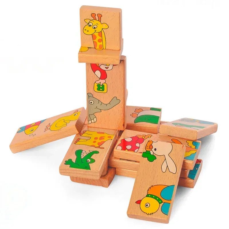 Дерев'яна іграшка доміно Тварини Tree Toys MD 2146 - 4