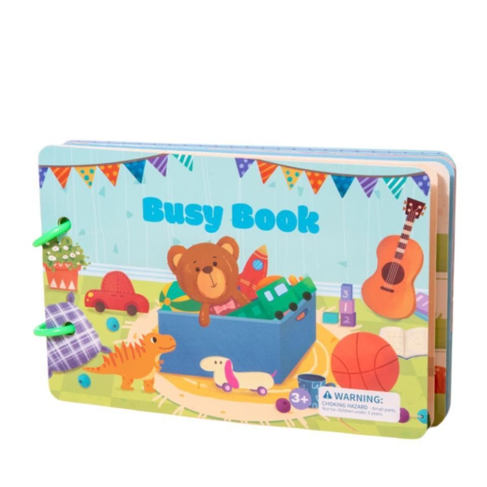 Логічна книжка з картками та наліпками (на липучках) C 73235 - 3