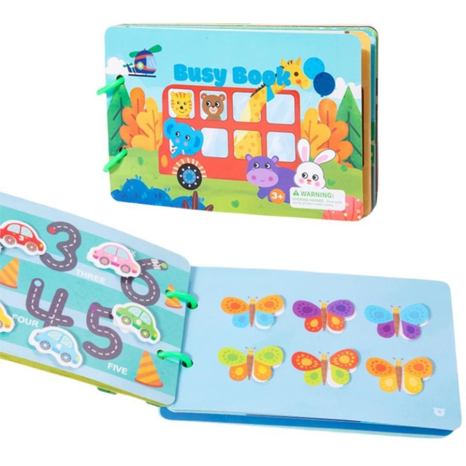 Логічна книжка з картками та наліпками (на липучках) C 73235 - 6