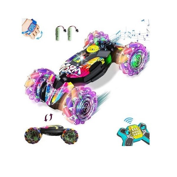 Всюдихід трюкач twist на радіоуправлінні (пульт, браслет, пар/дим) 2333 - 3