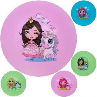 М'яч дитячий Принцеса та єдиноріг (ПВХ, 23 см, 57-60 г) MS 4407 - 2