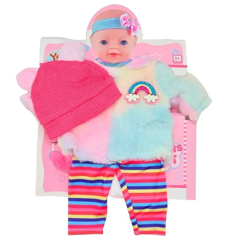 Одяг для ляльок/пупсів з підгузком та соскою Yala Baby (30-35 см) YLC 43 F - 1