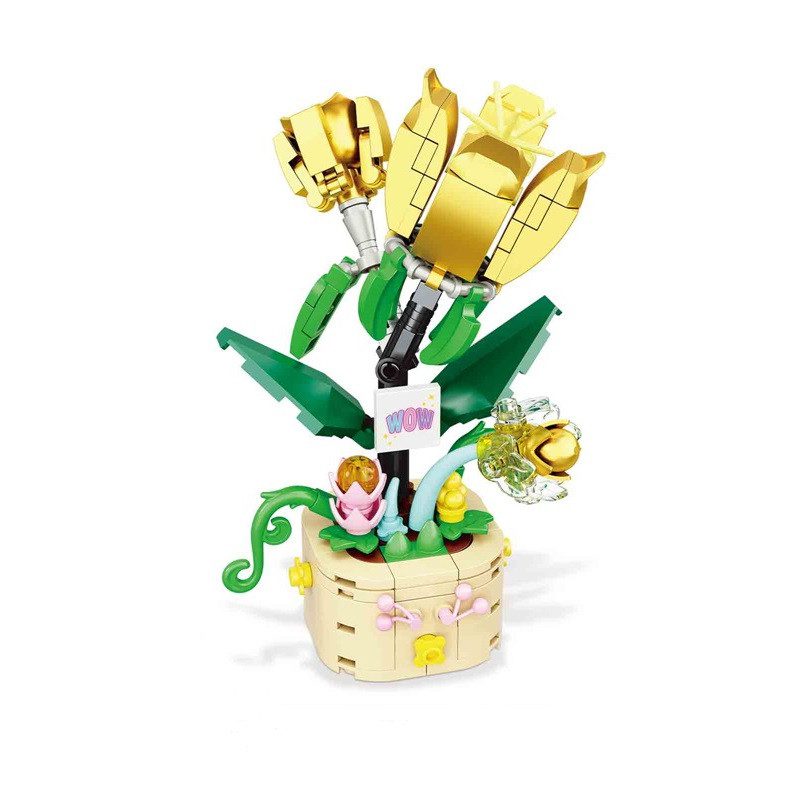 Конструктор Квітка в горщику (від 152 дет.) 33020-1-2-3 - 9