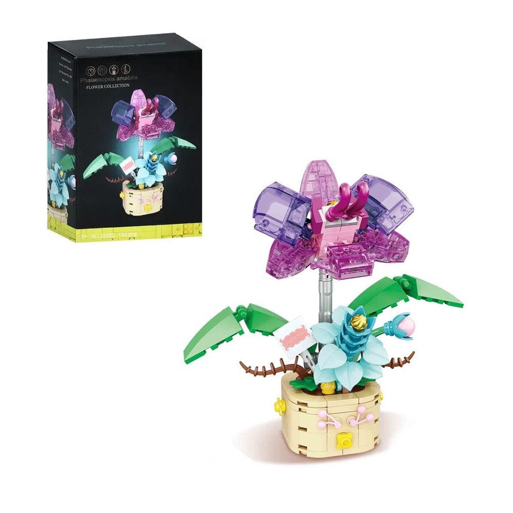 Конструктор Квітка в горщику (від 152 дет.) 33020-1-2-3 - 4