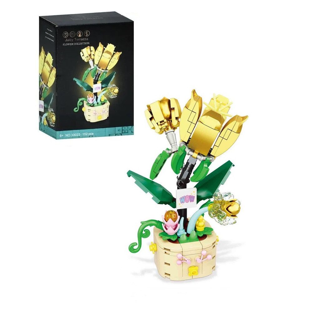 Конструктор Квітка в горщику (від 152 дет.) 33020-1-2-3 - 8