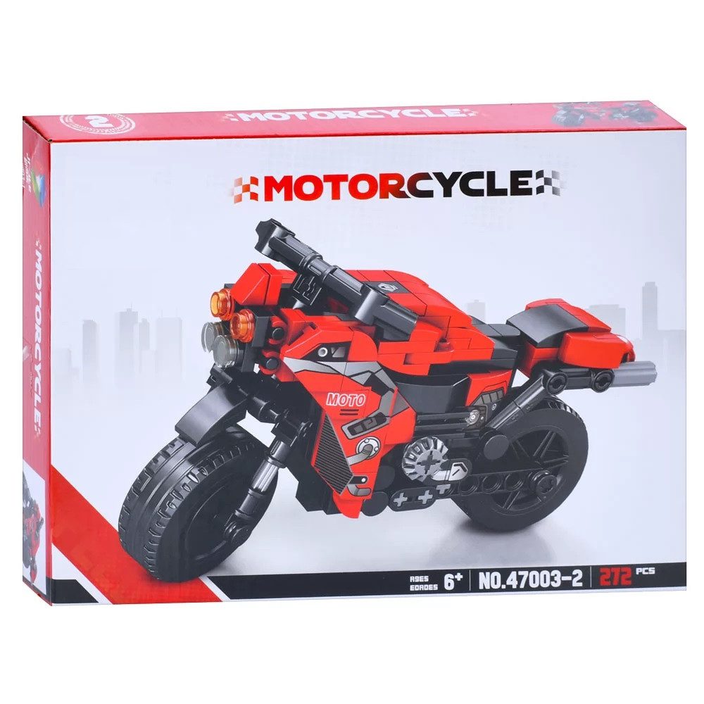 Конструктор блоковий Мотоцикл (від 251 деталі) 47003 - 2