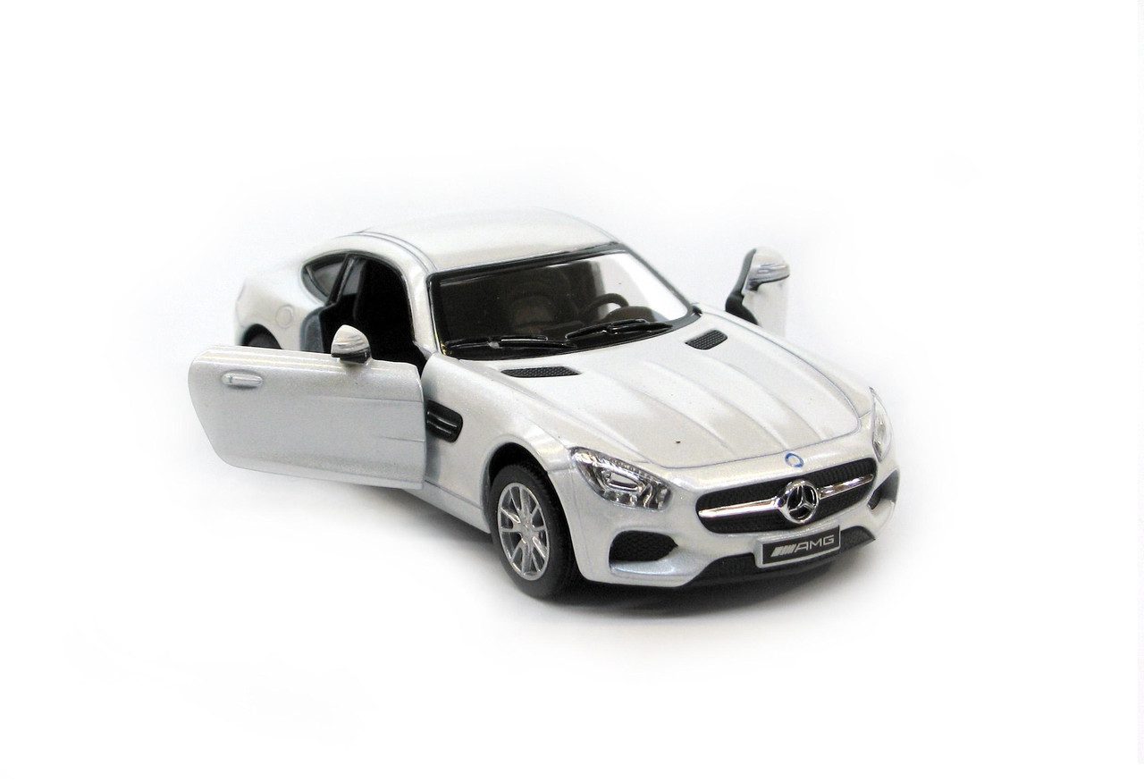 Модель легкова Kinsmart Mercedes-AMG GT 5'' (відкрив. двері) KT5388W - 9