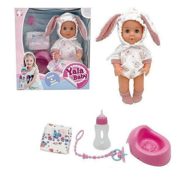 Інтерактивний пупс Yala Baby з горщиком (30 см) YL2430L-A/YL2430L-F - 3