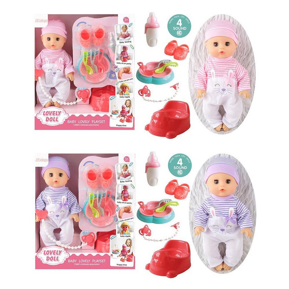 Інтерактивний пупс Lovely Doll з горщиком та аксесуарами (35 см) AD7788-A9/A10 - 1