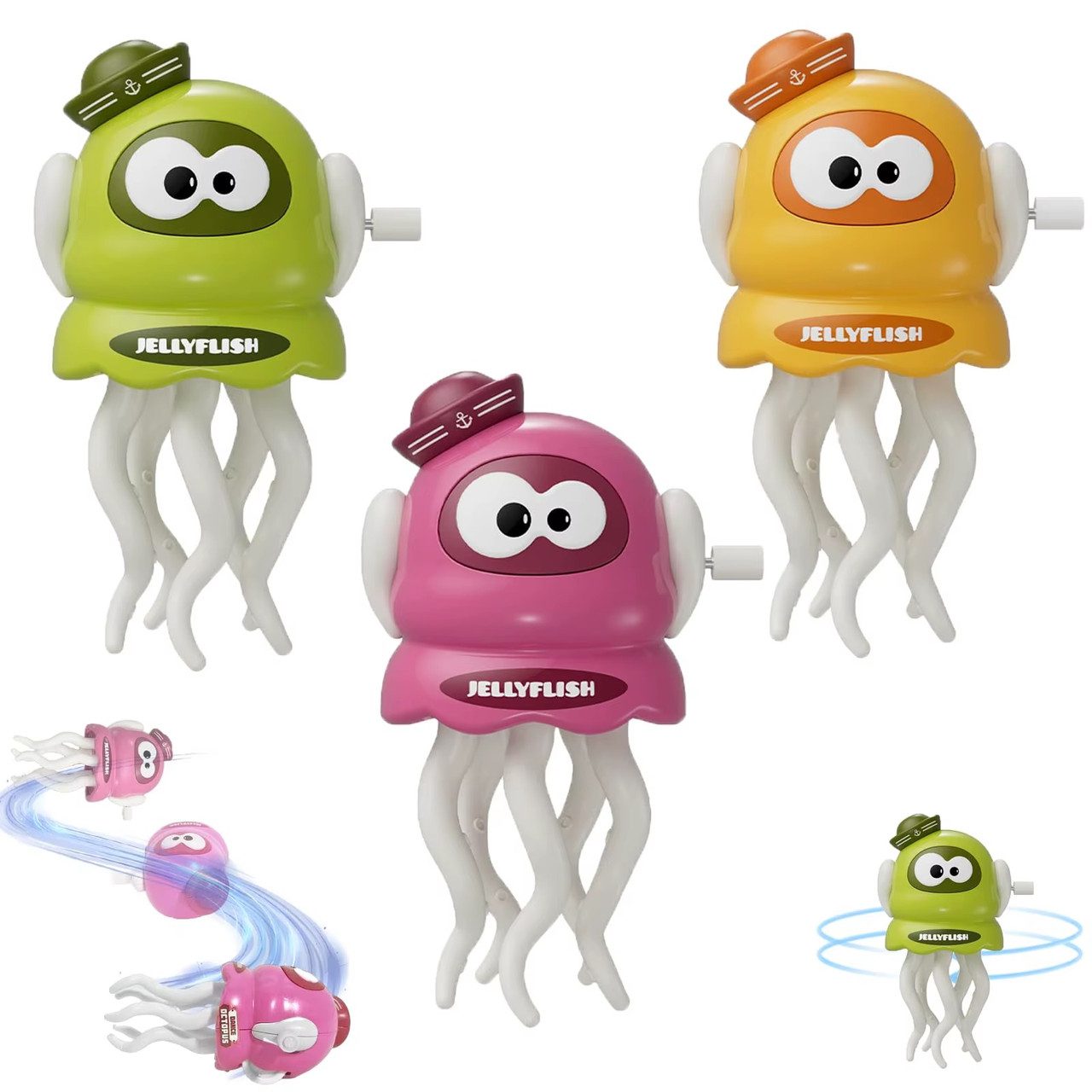 Заводна гра Танцюючий восьминіг/медуза (10 см) 949 - 2